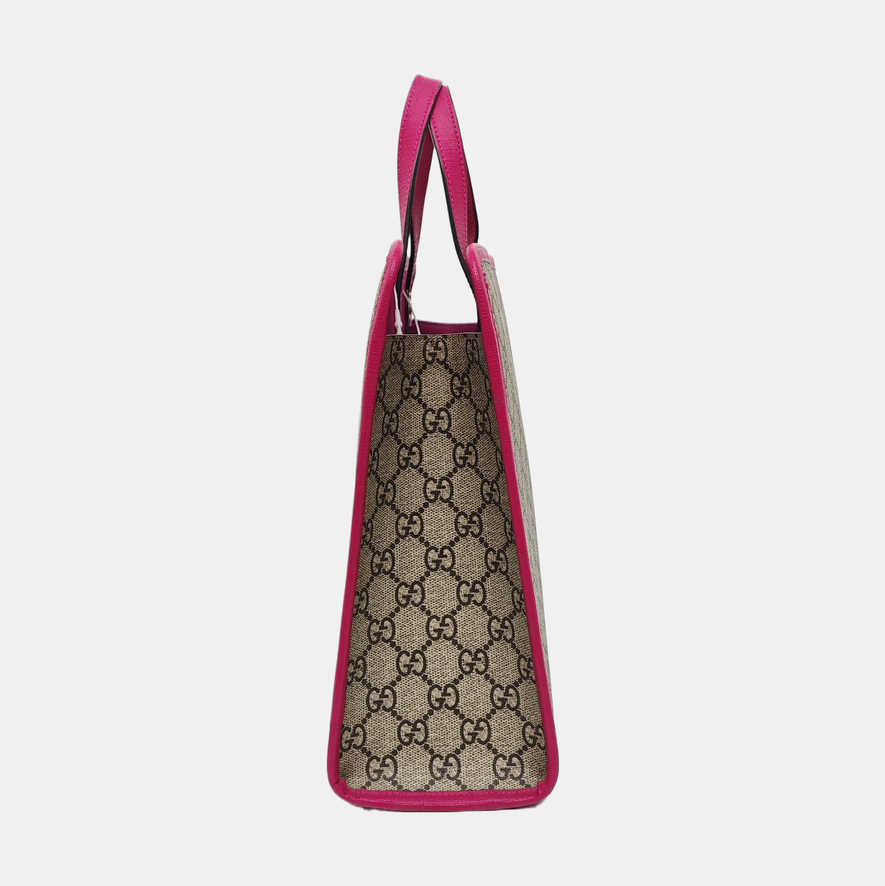 Children’s GG Bucket Monogram Coated Canvas Beige