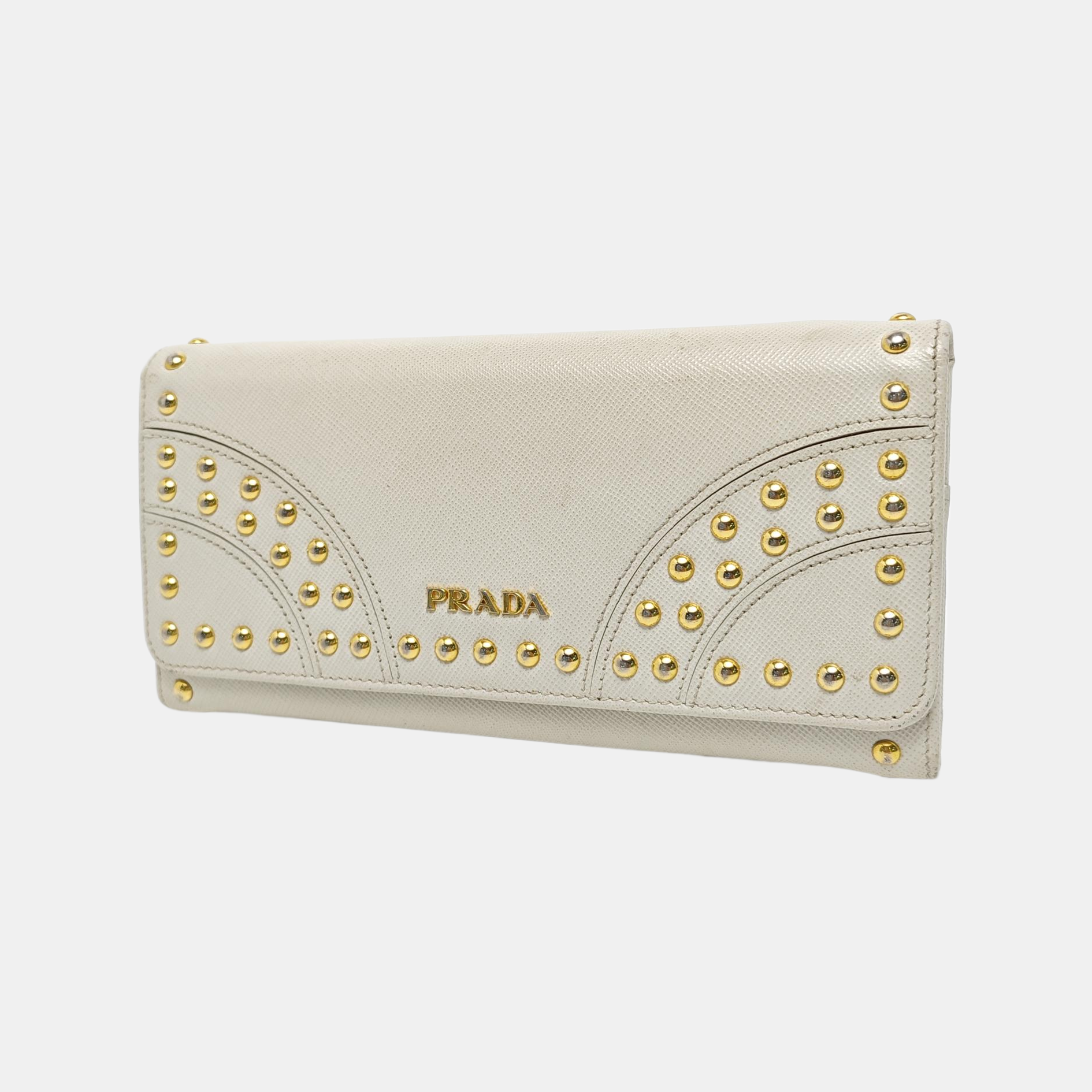 Calfskin Clutch White