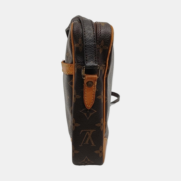 DANUBE Monogram Coated Canvas Brown