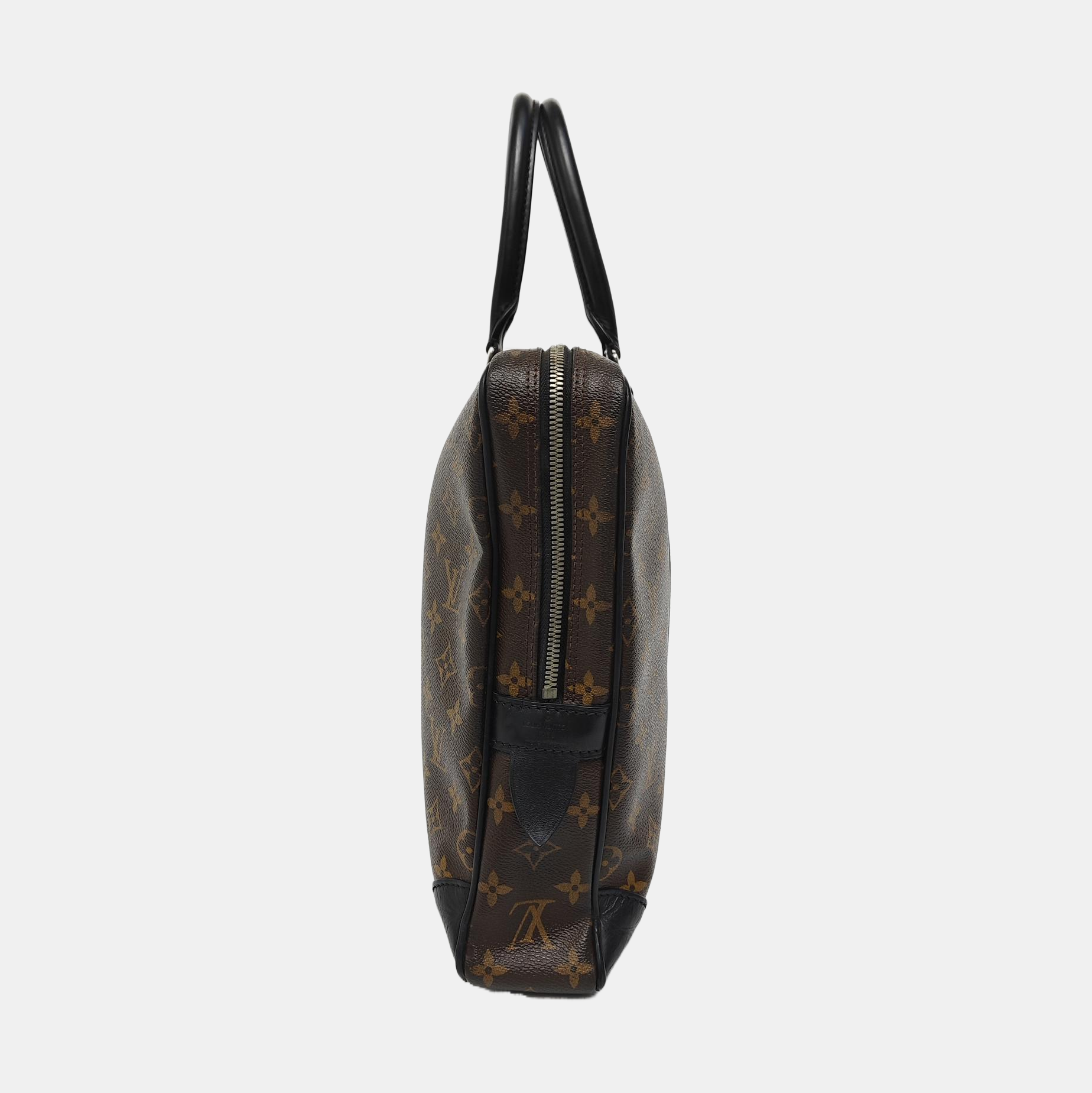 PORTE-DOCUMENTS Monogram Coated Canvas Brown