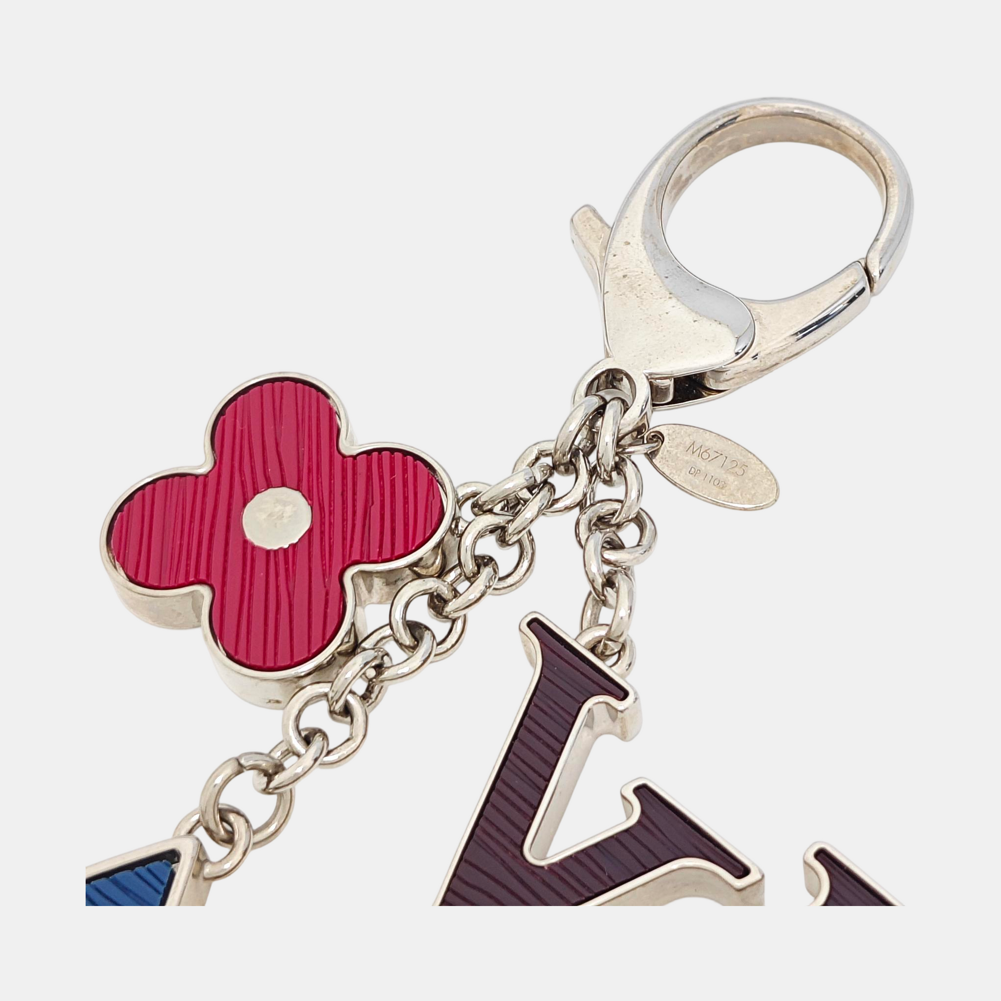 Metal Bag Charm Silver