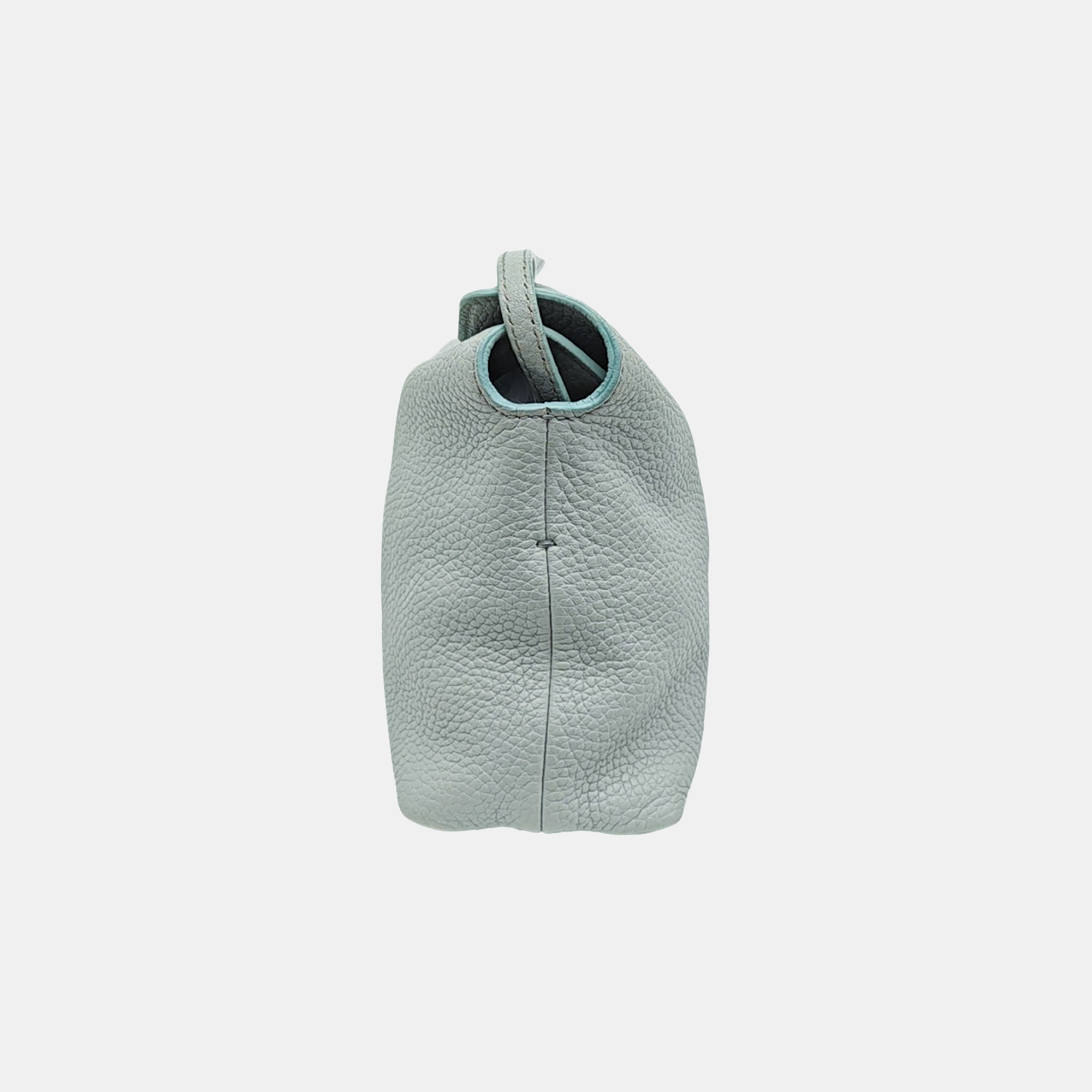 Calfskin Shoulder Bag Blue