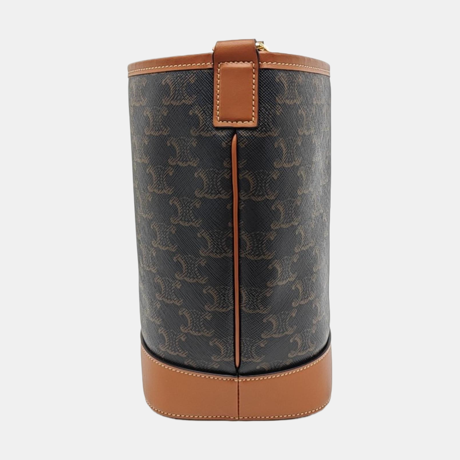 TRIOMPHE CANVAS Small Coated Canvas Brown