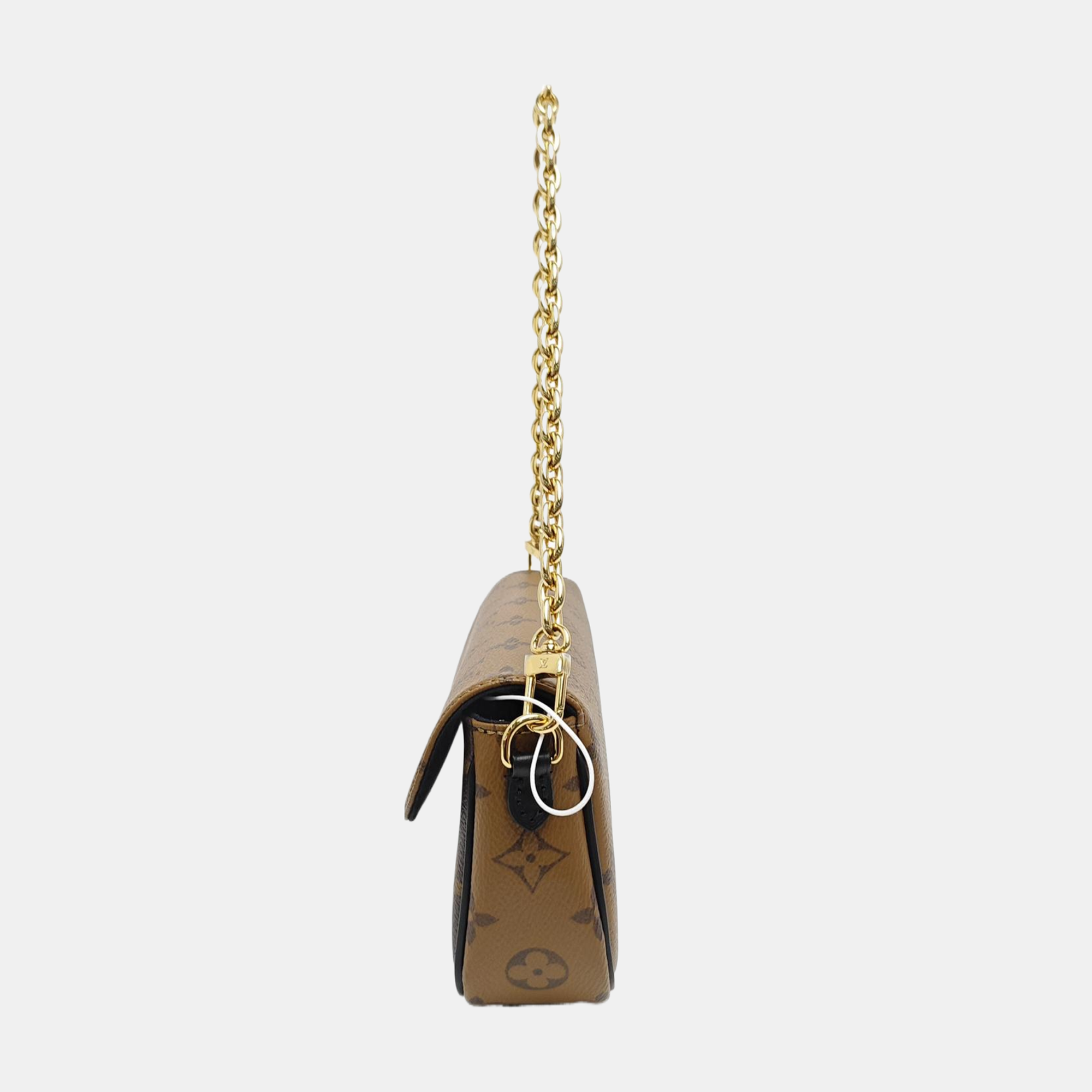 IVY Monogram Coated Canvas Brown