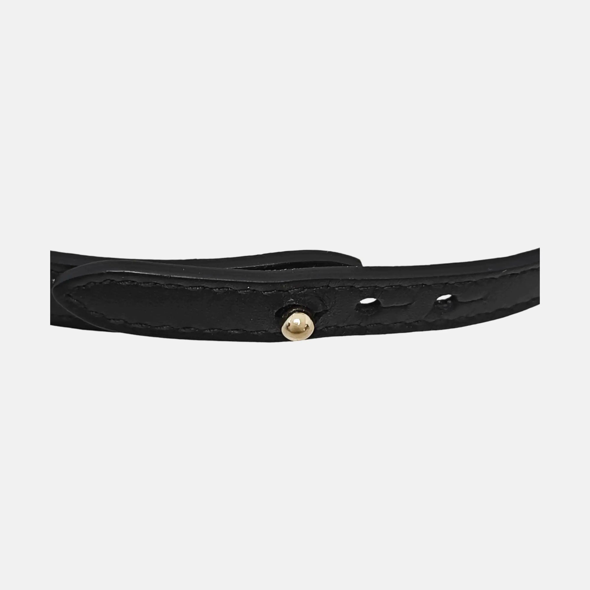 SERPENTI Metal Black Bangle