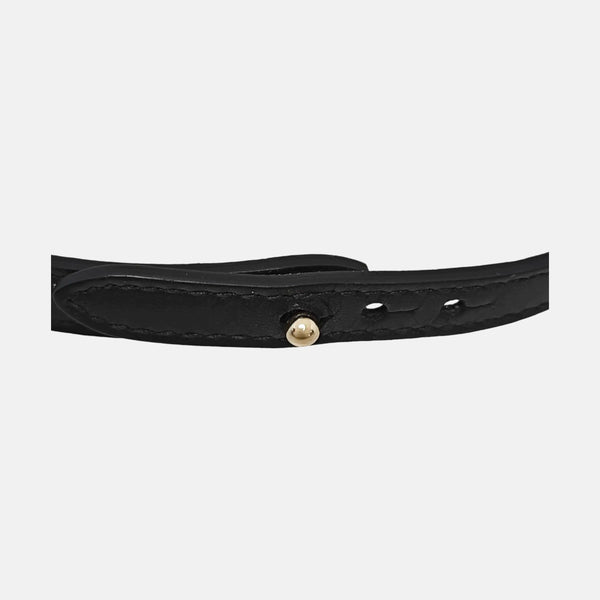 SERPENTI Metal Black Bangle