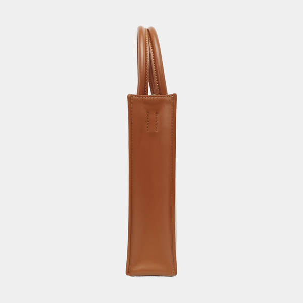 Calfskin Tote Bag Brown