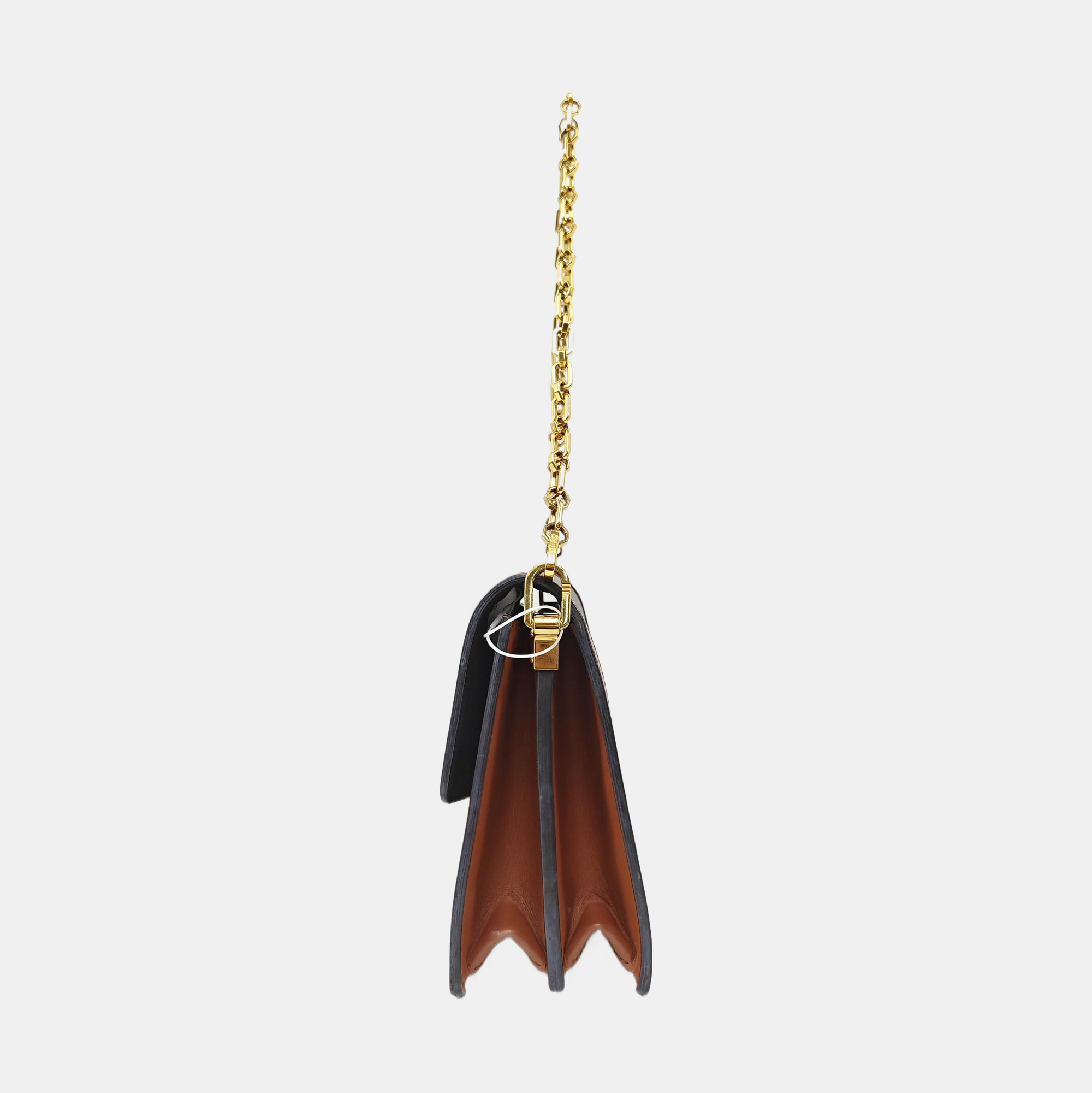DAUPHINE MM Monogram Coated Canvas Brown
