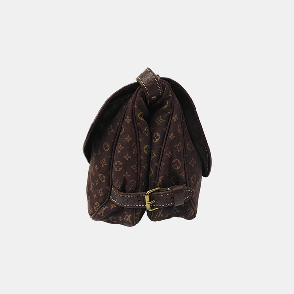 SAUMUR 28 Monogram Canvas Brown