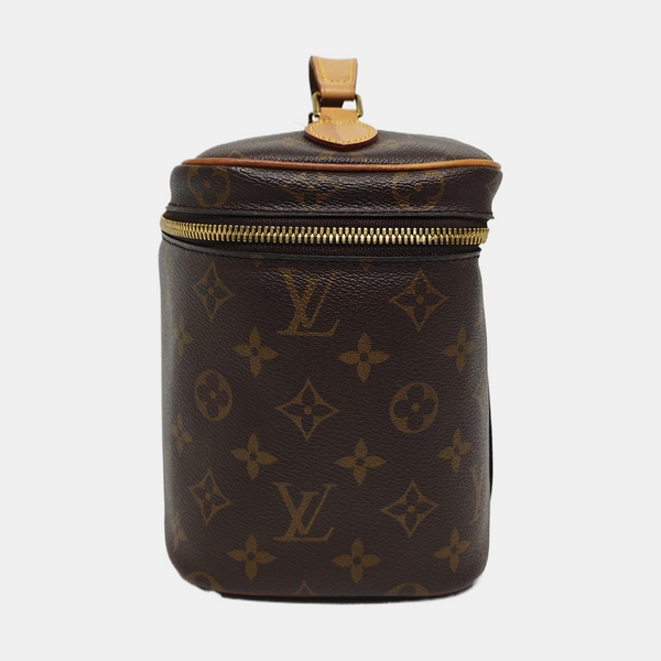 NICE Monogram Coated Canvas Brown