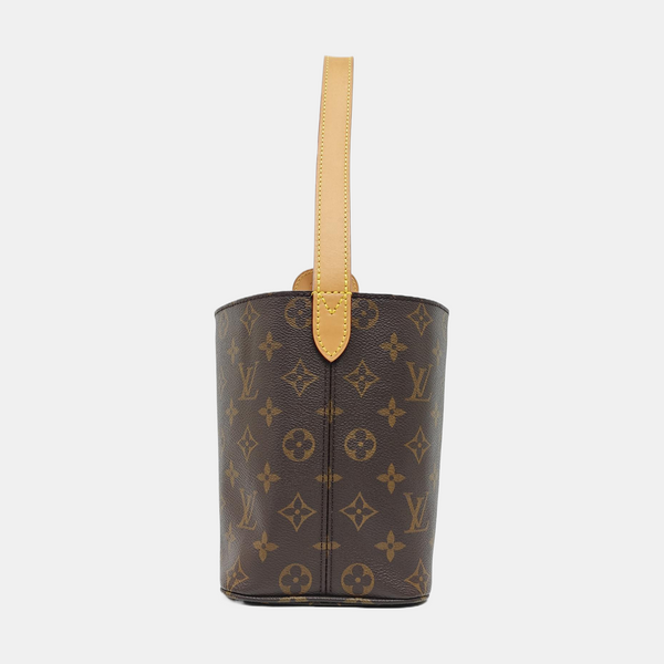 ALL IN Monogram Coated Canvas Brown