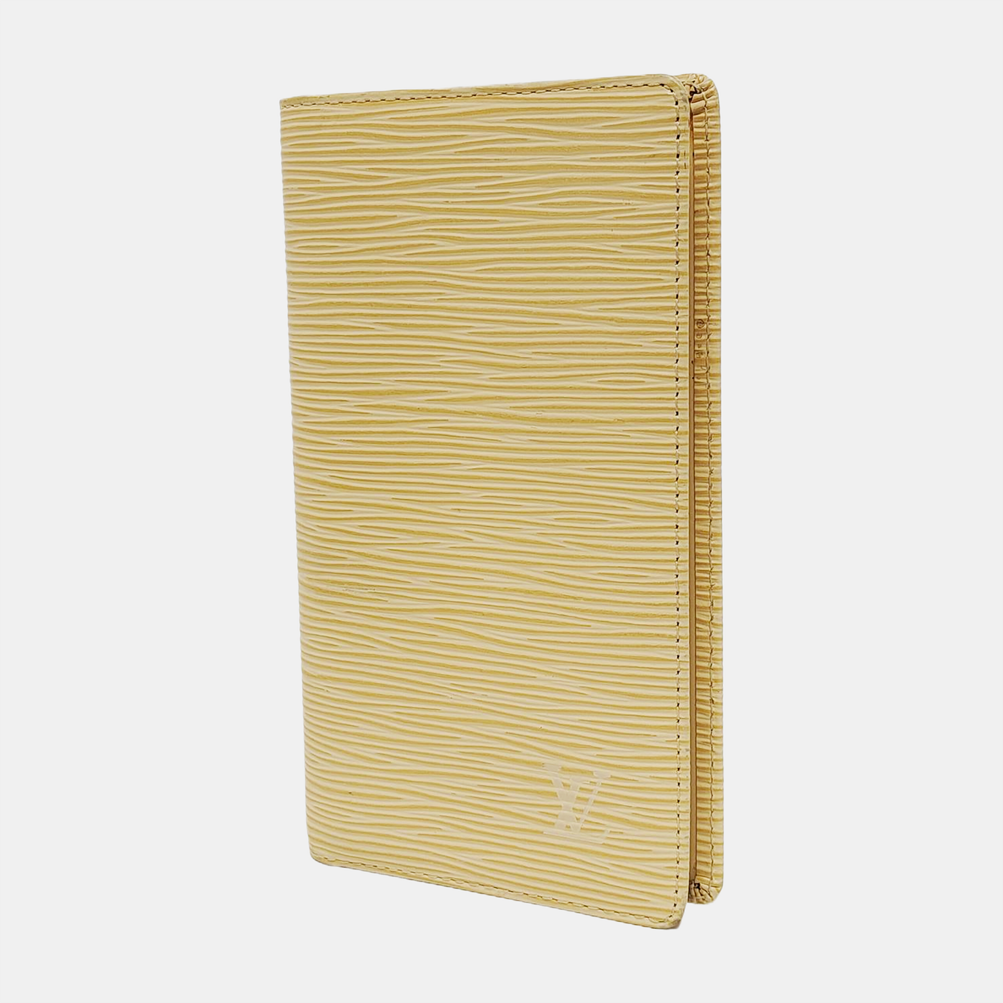 Epi Yellow Wallet
