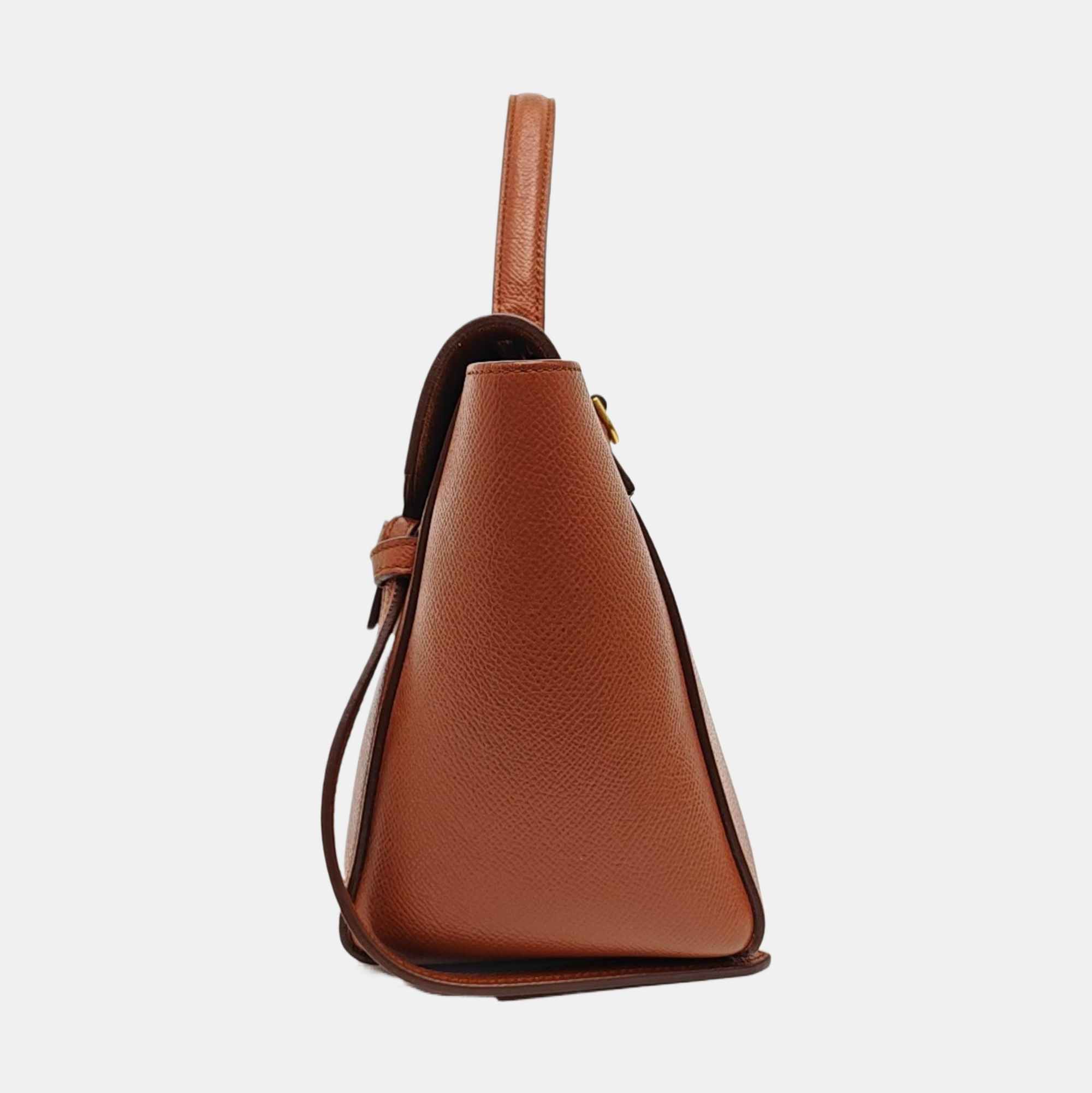 BELT Nano Calfskin Brown