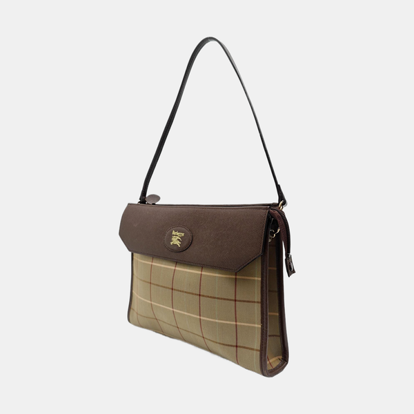 Canvas Shoulder Bag Brown