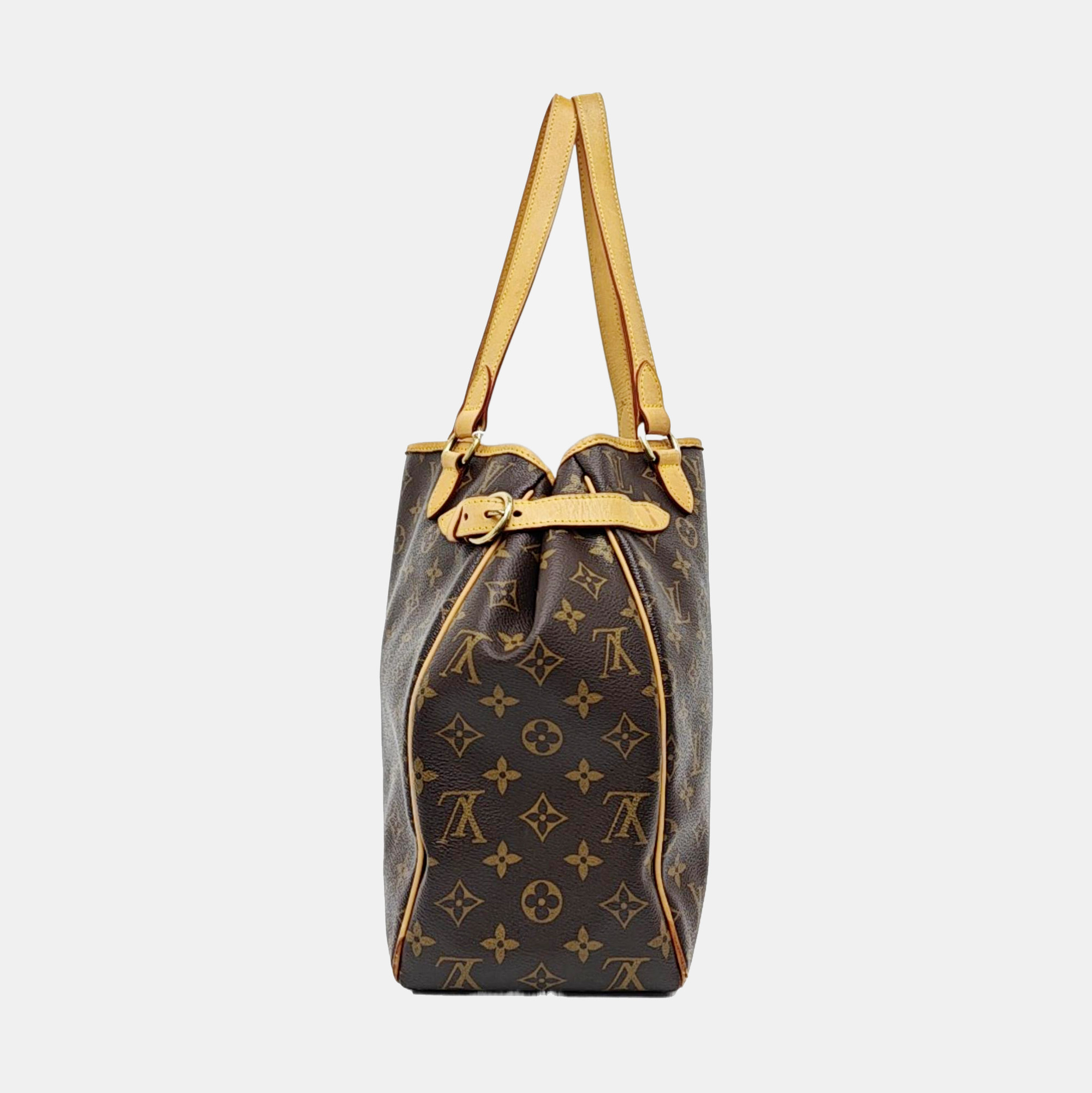 BATIGNOLLES MM Monogram Coated Canvas Brown