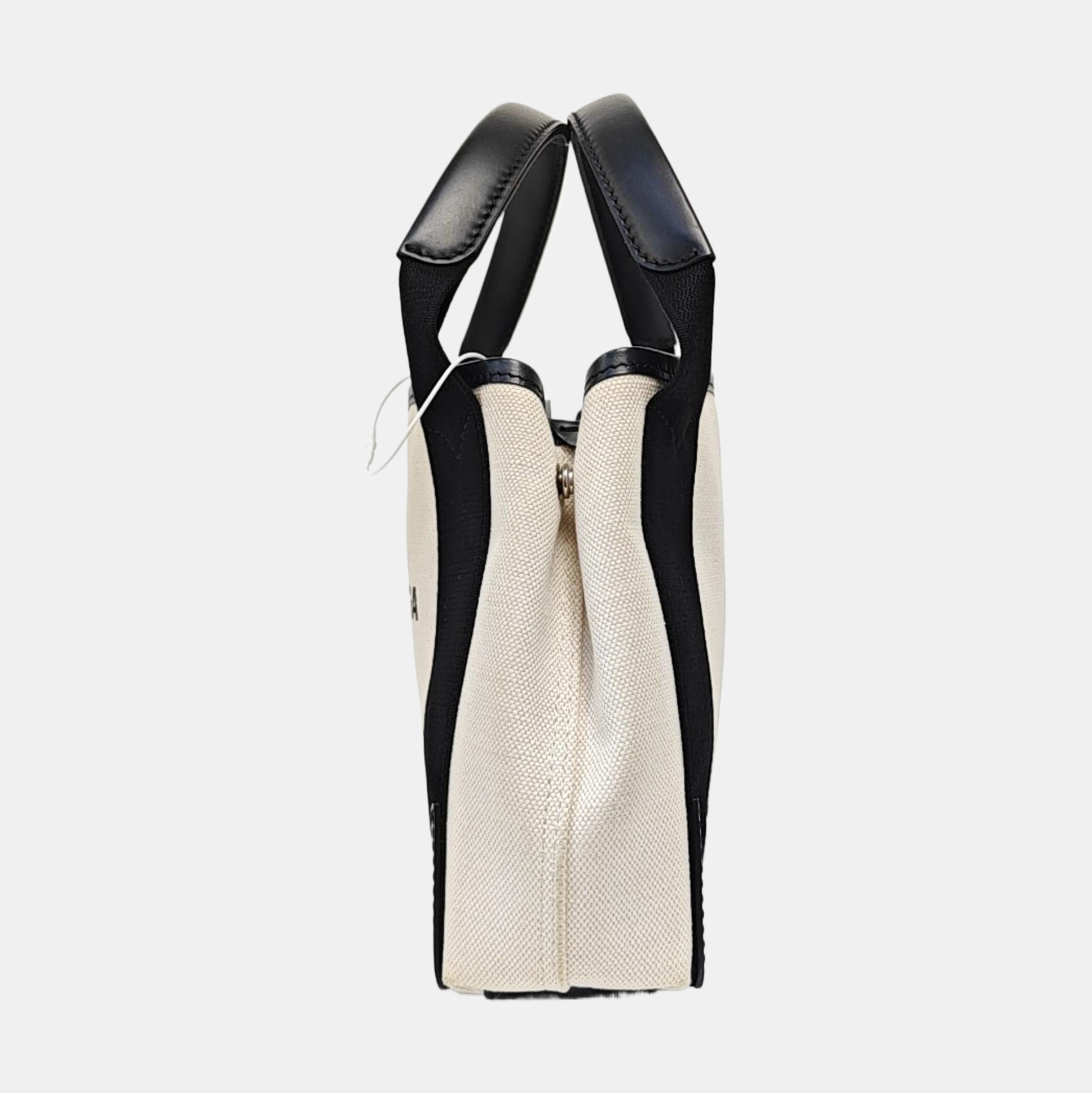 Navy Mini Canvas White