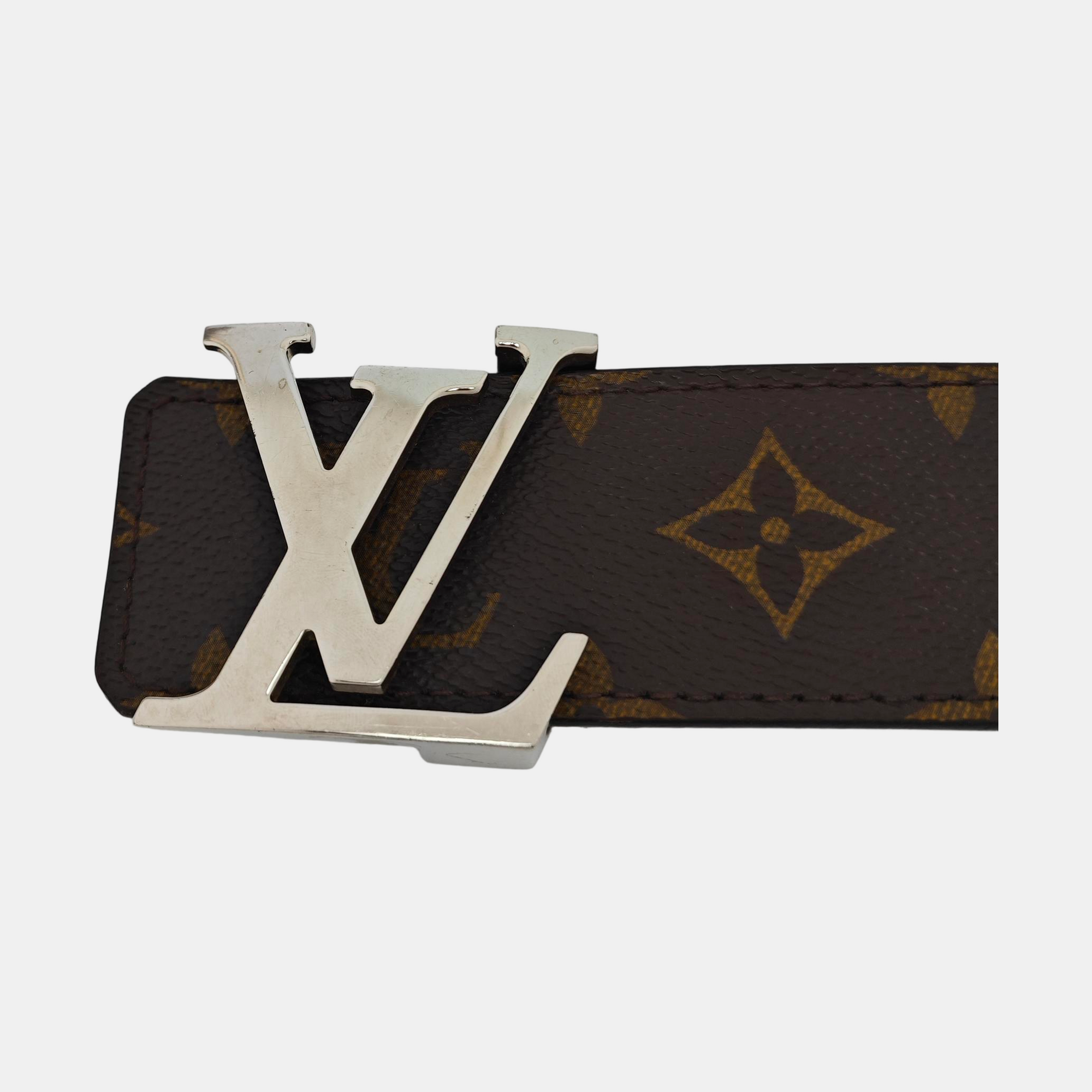 Coated Canvas Belt Brown