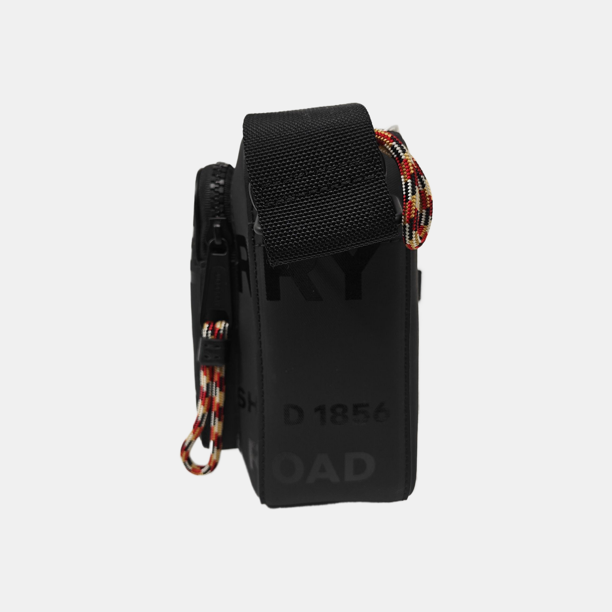 Fabric Shoulder Bag Black