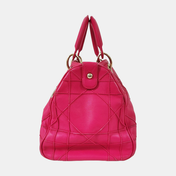 Granville Cannage Lambskin Red