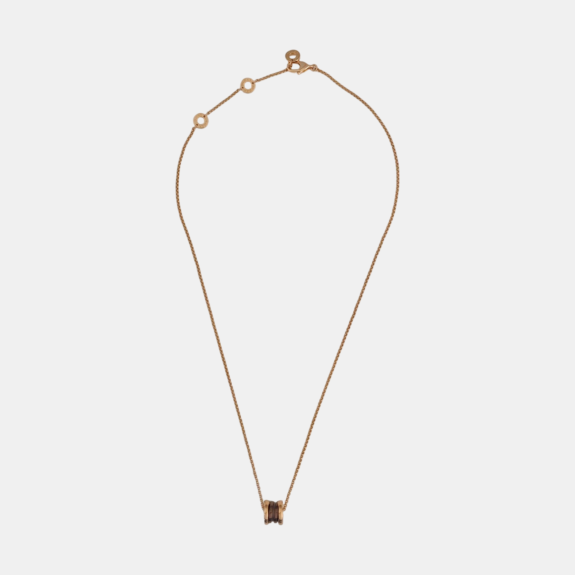 B.ZERO1 18k Rose Gold Necklace
