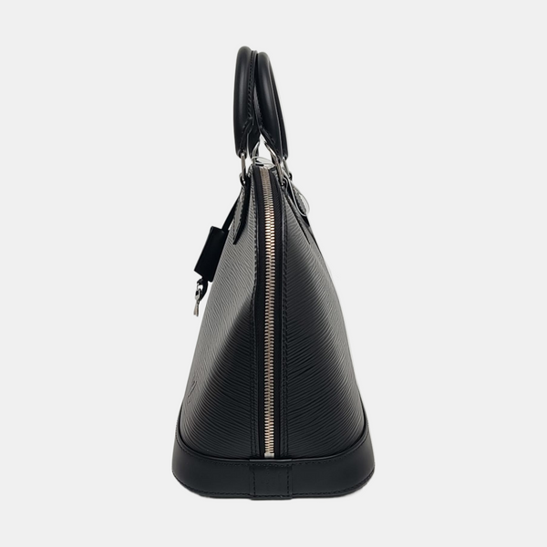 Authenticated pre-owned  ALMA PM Epi Black - Top Handle Bag at Looply