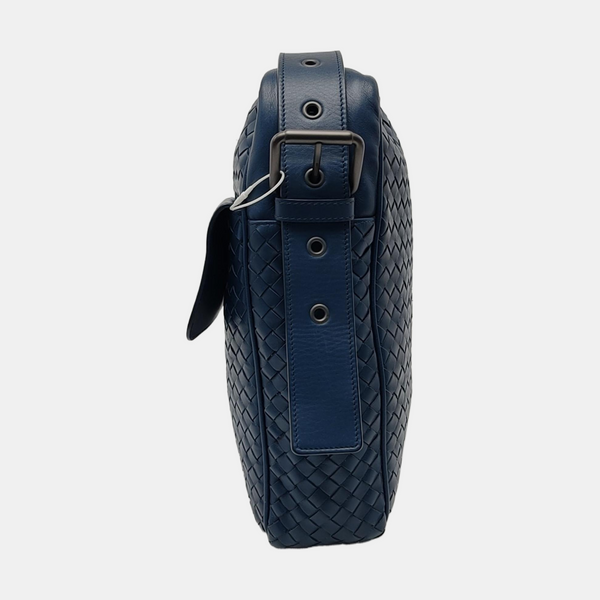 Calfskin Shoulder Bag Blue