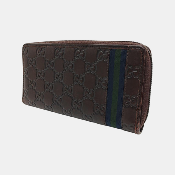 Monogram Calfskin Wallet Brown