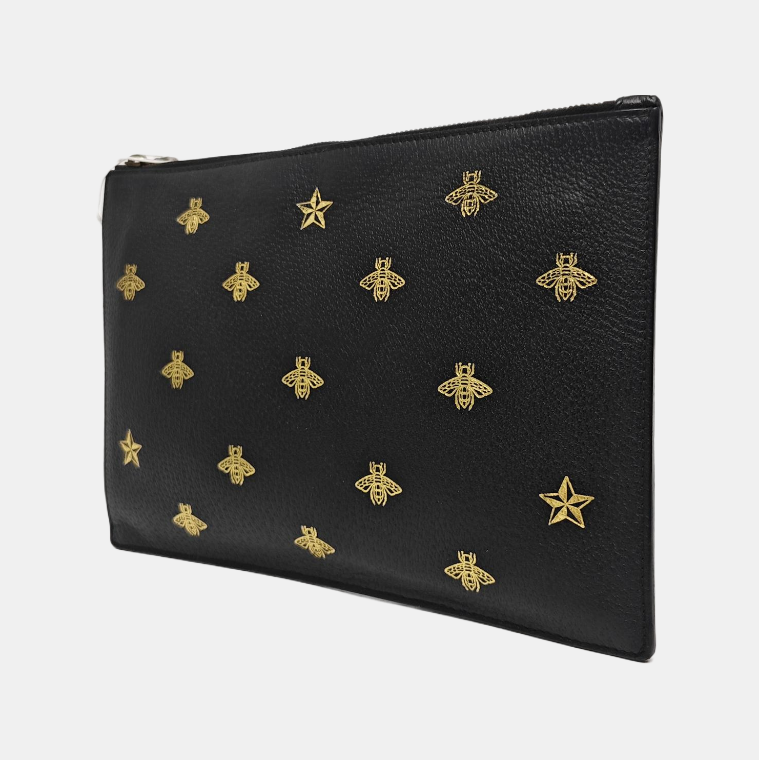 Calfskin Clutch Black