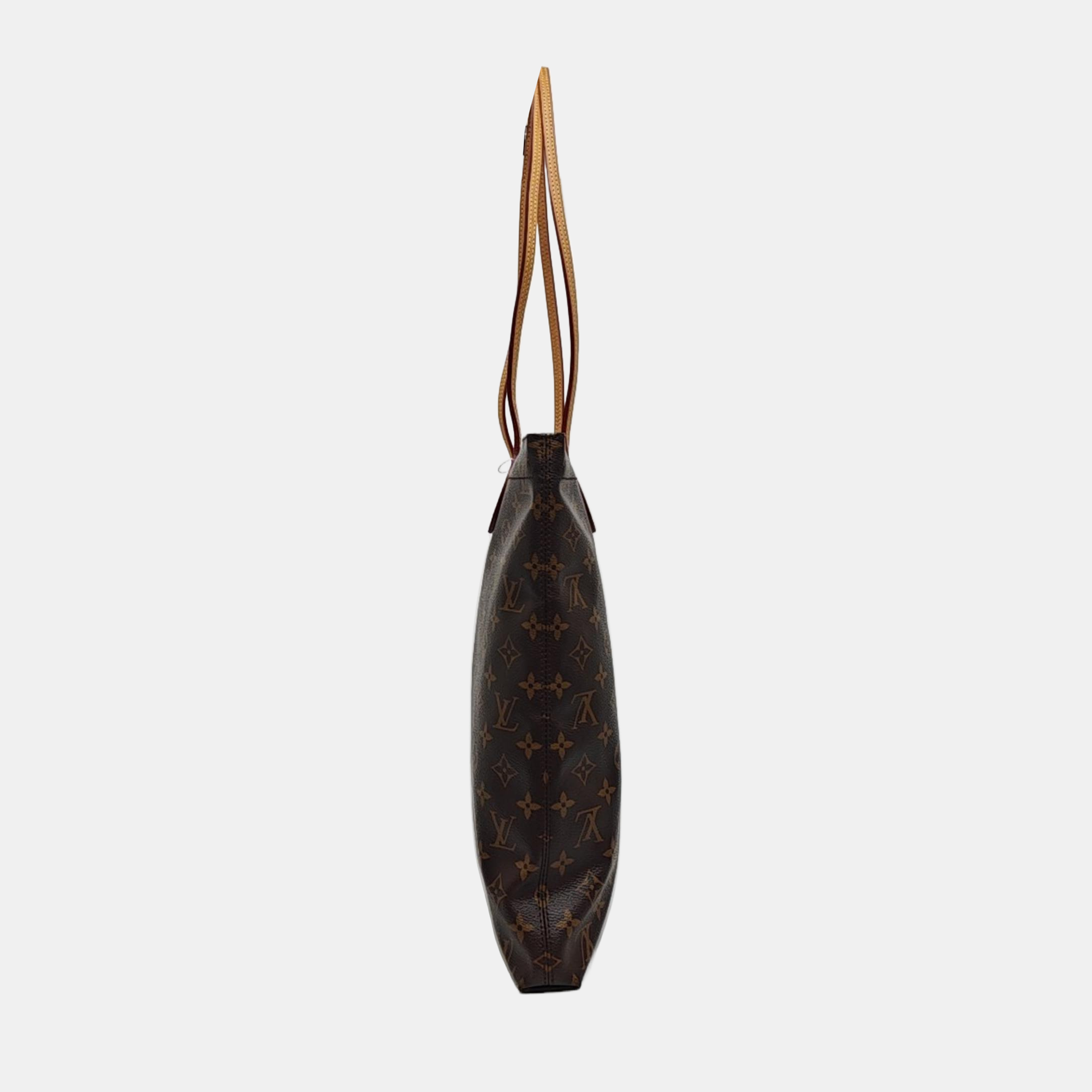 CARRY IT Monogram Coated Canvas Brown