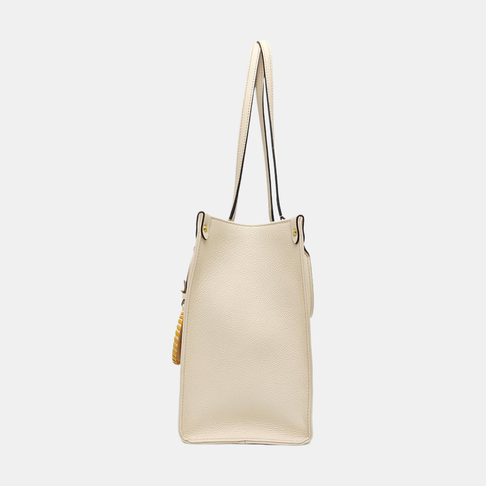 ONTHEGO MM Monogram Calfskin Beige