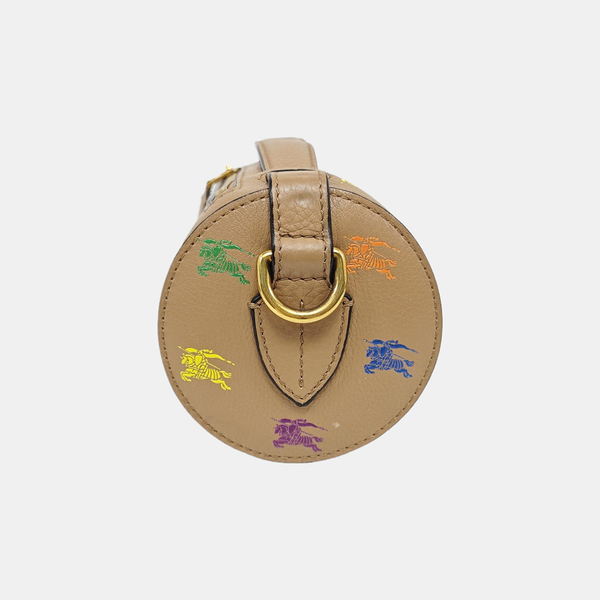Calfskin Shoulder Bag Brown
