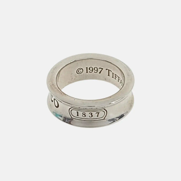 Tiffany 1837 925 Sterling Silver Ring EU 46