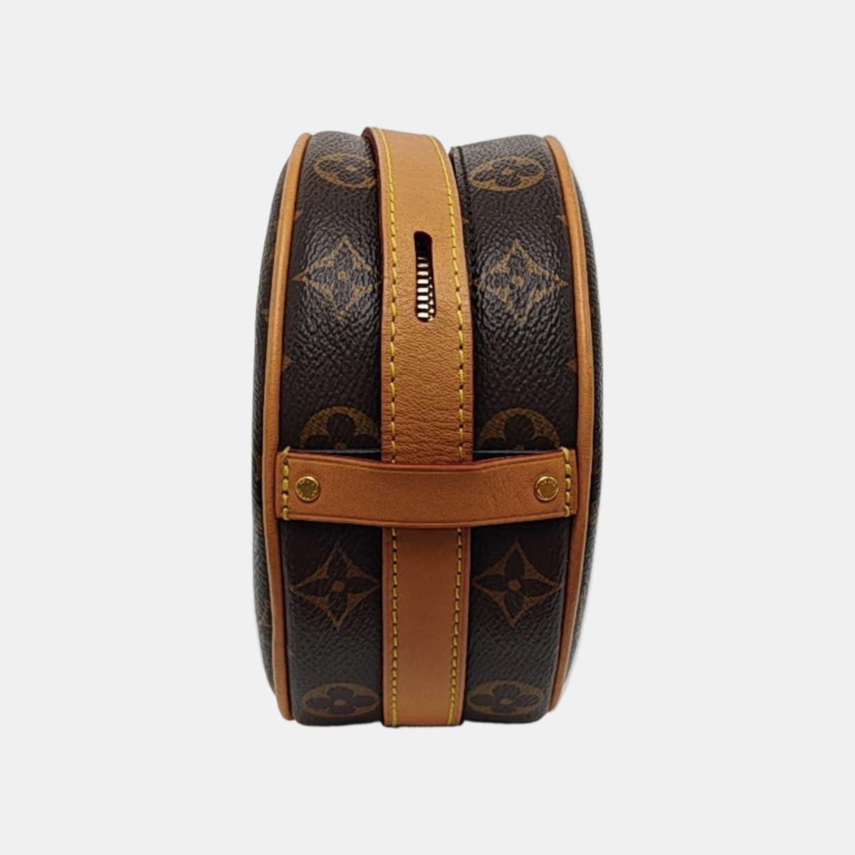 BOITE CHAPEAU PM Monogram Coated Canvas Brown