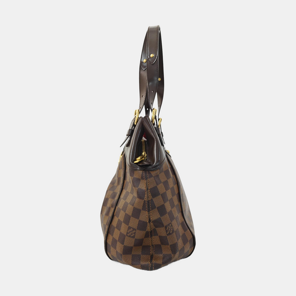 SISTINA GM Damier Ebene Coated Canvas Brown