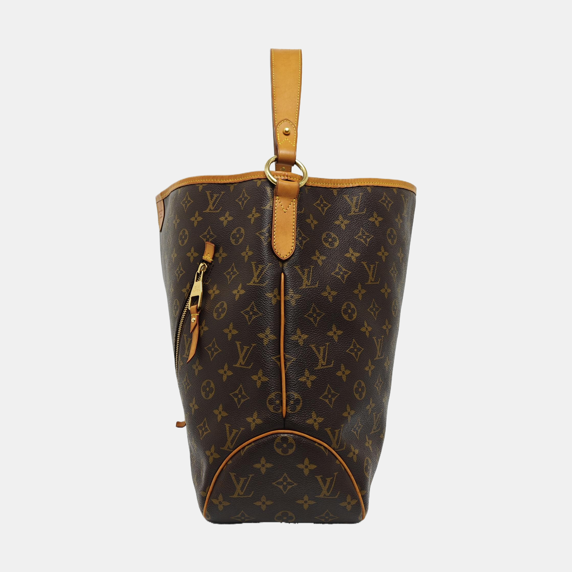DELIGHTFUL Monogram Coated Canvas Brown