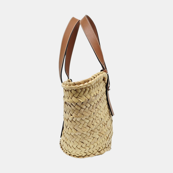 Basket Small Straw Beige