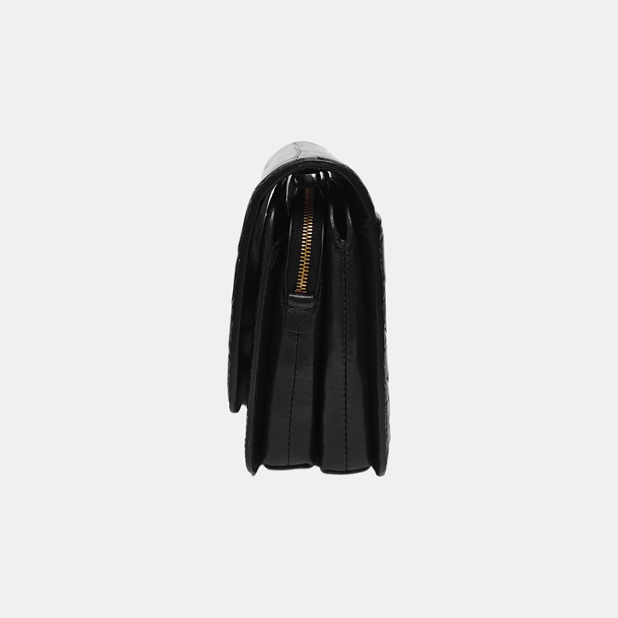 B. Small Calfskin Black