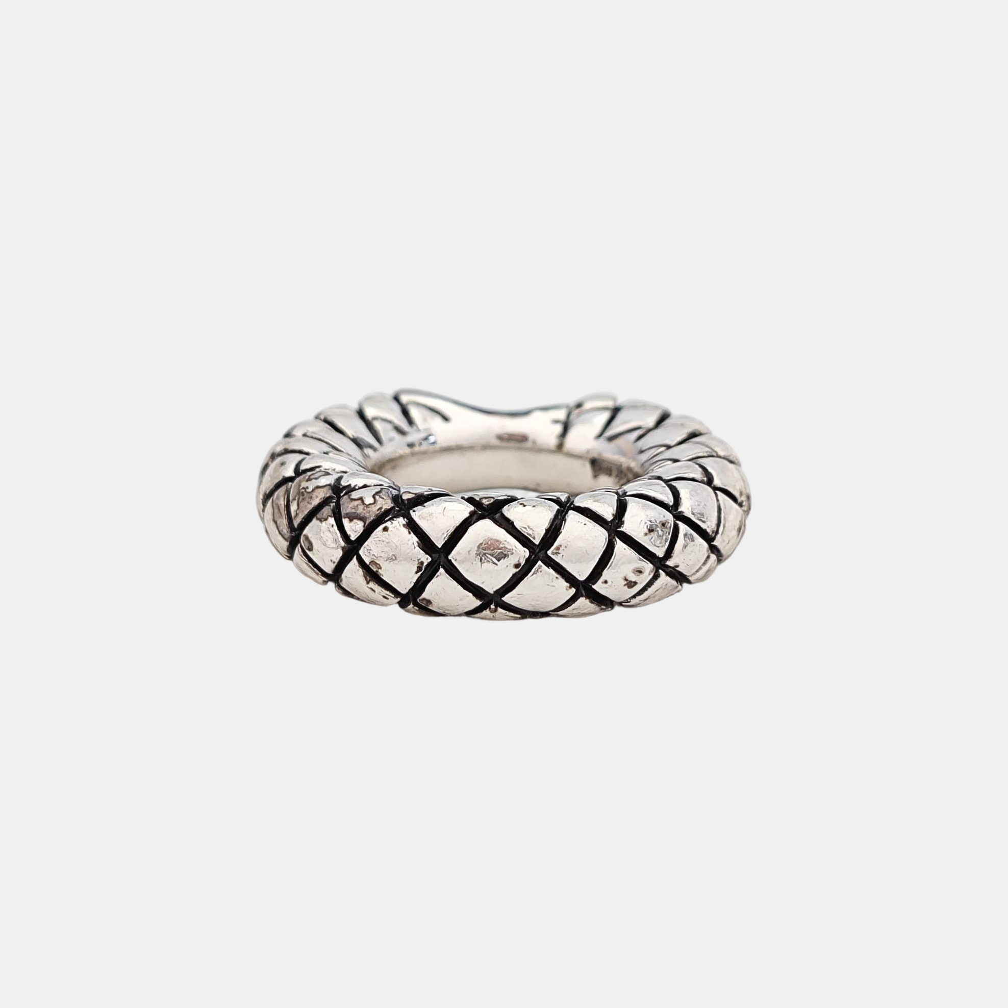 925 Sterling Silver Ring EU 44