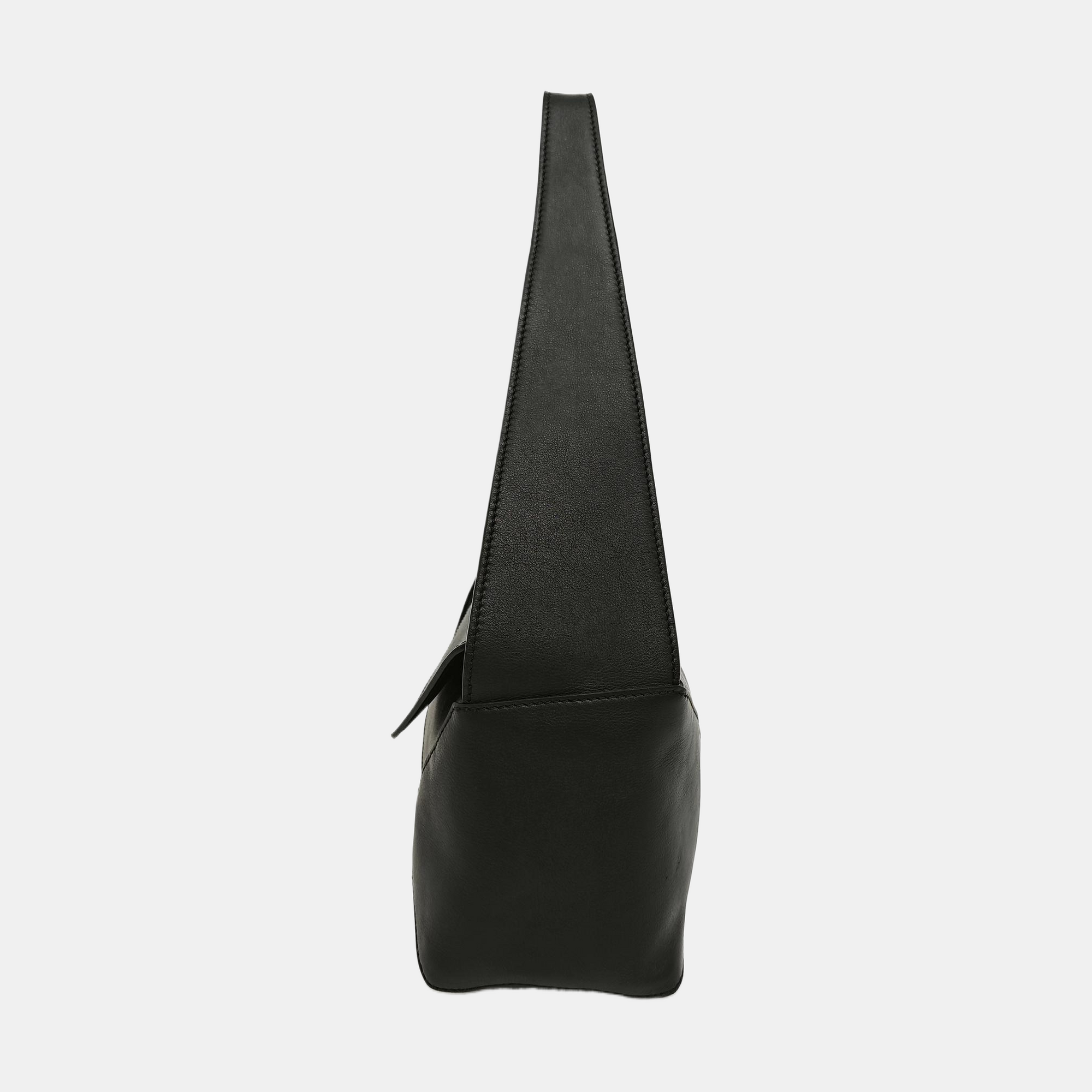 Puzzle Hobo Medium Calfskin Black