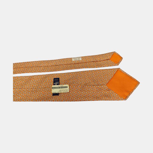 Mulberry Silk Tie Orange