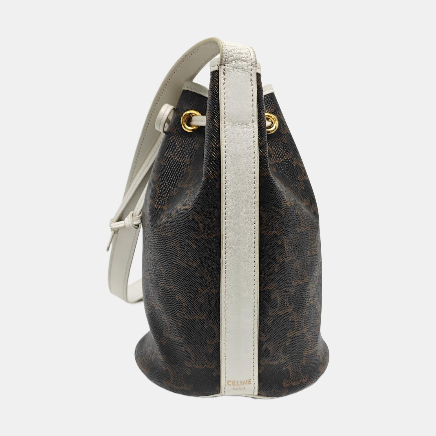 Coated Canvas Small Brown