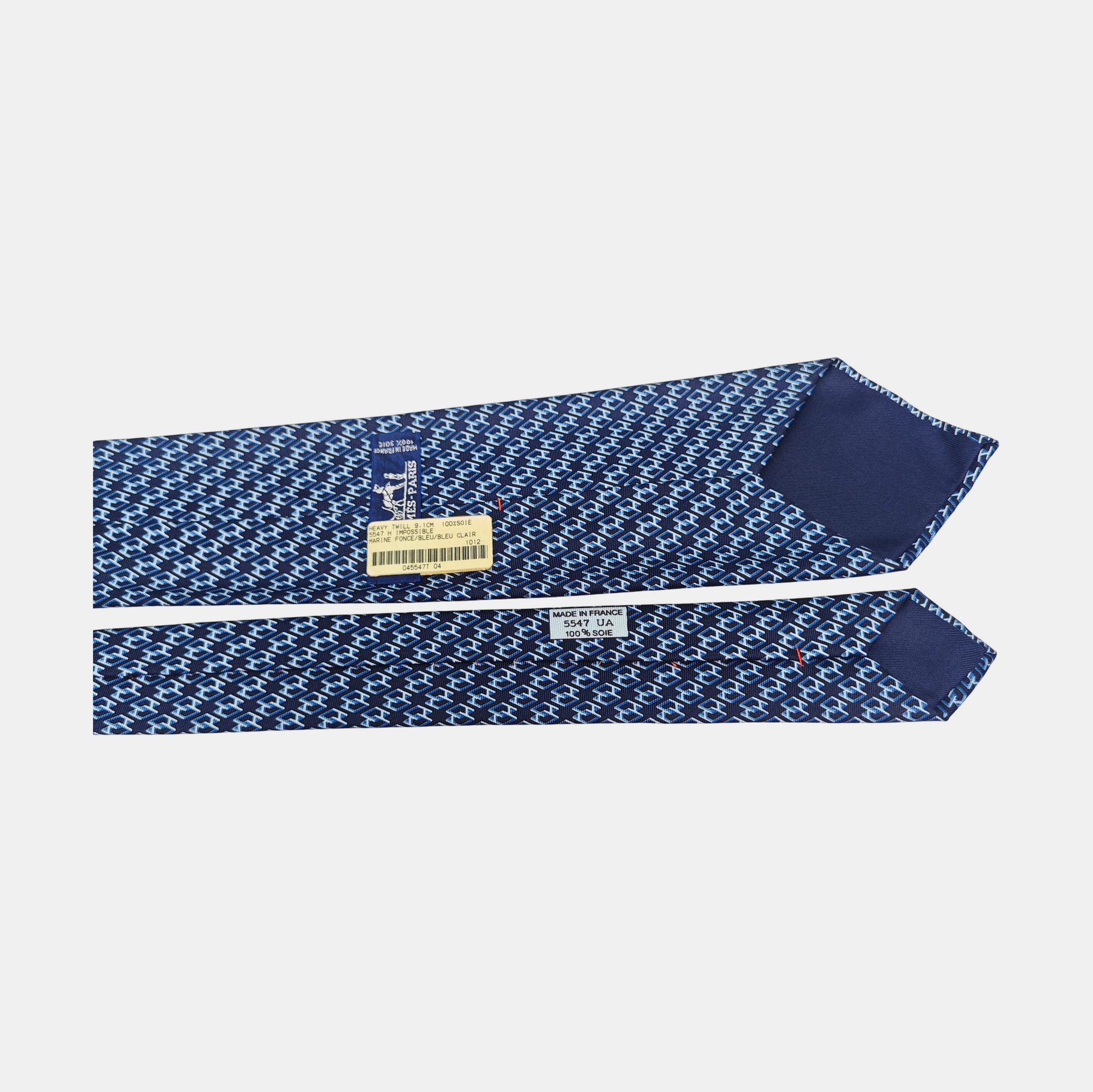 Mulberry Silk Tie Blue