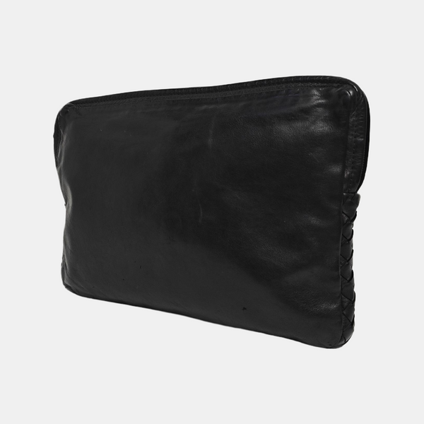 Calfskin Clutch Black