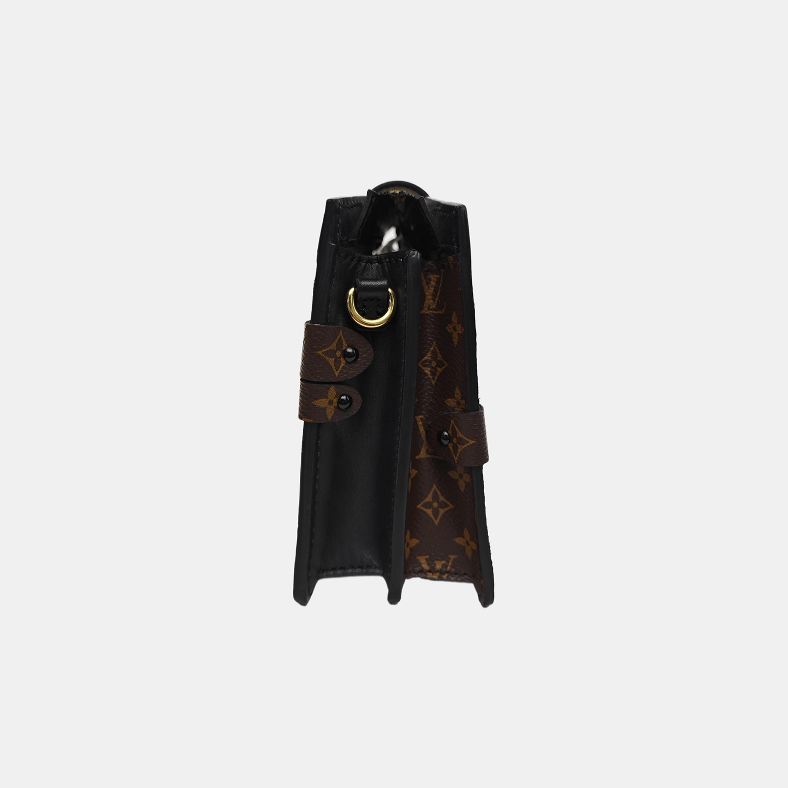 TRUNK Monogram Coated Canvas Brown