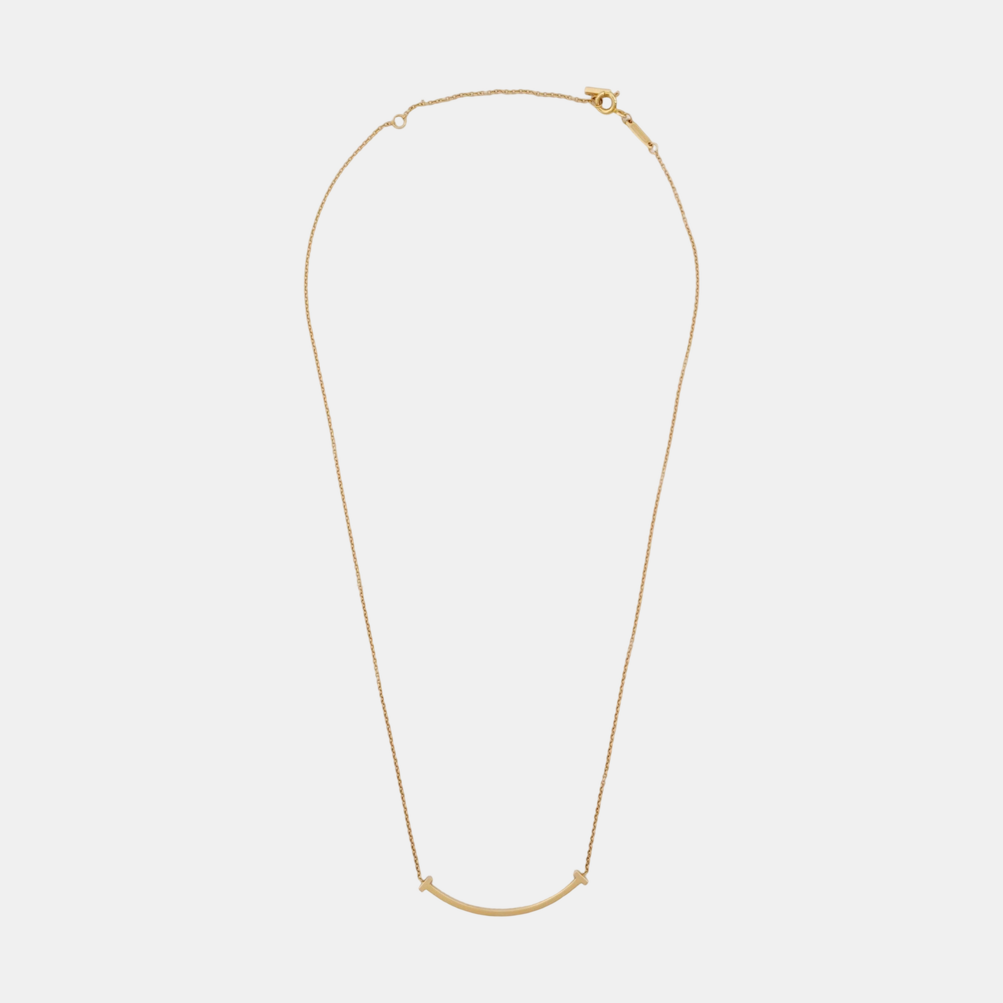 Tiffany T 18k Rose Gold Necklace