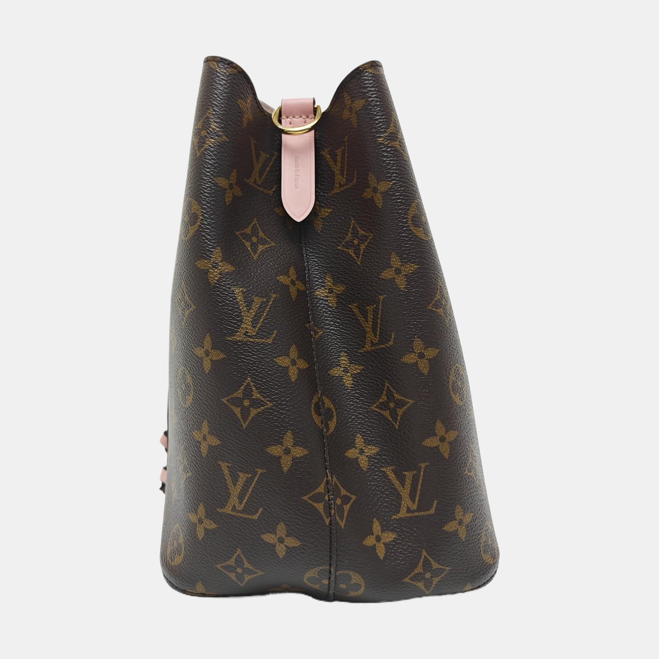 NÉONOÉ MM Monogram Coated Canvas Brown