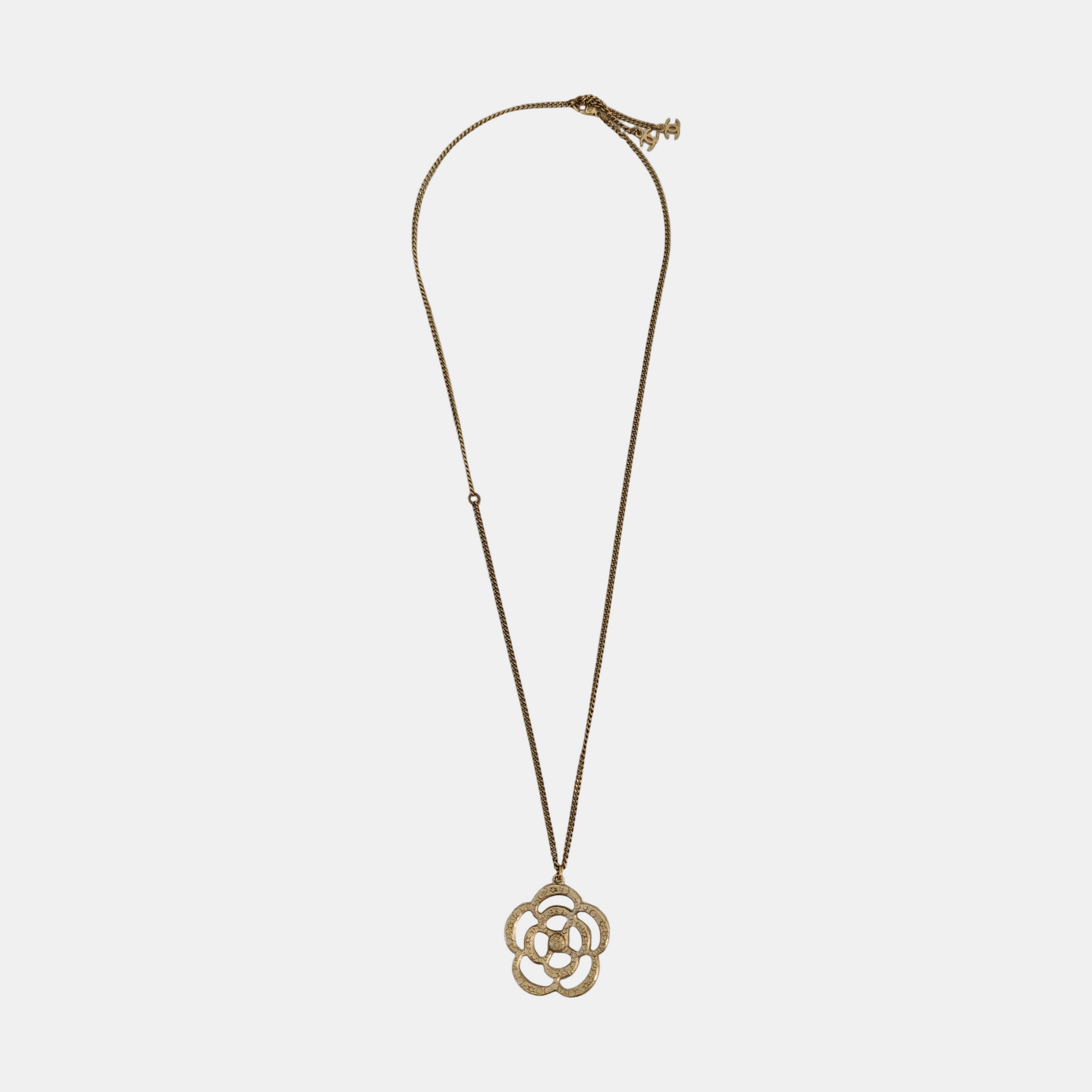 CAMÉLIA Metal Gold Necklace