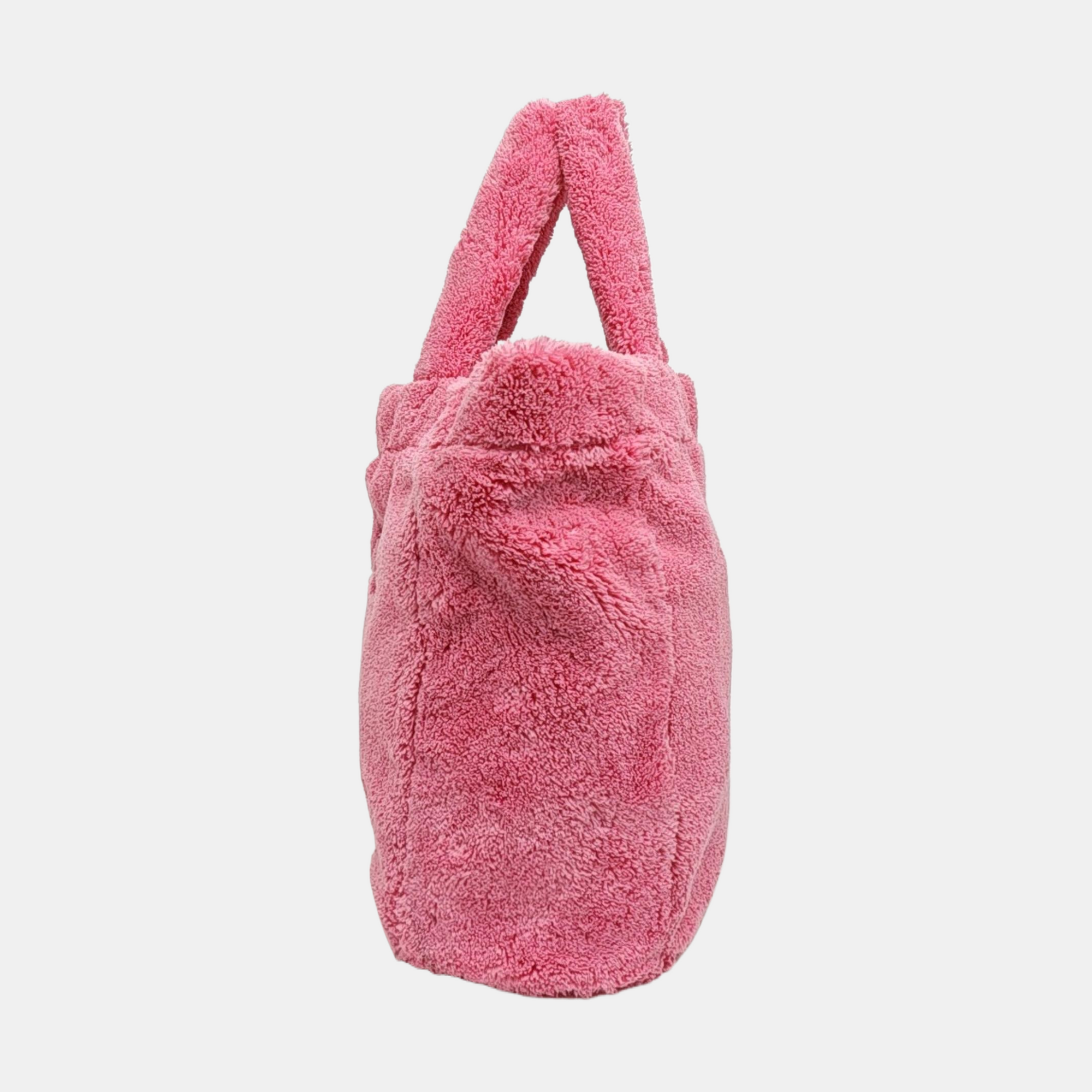 Wool Tote Bag Pink