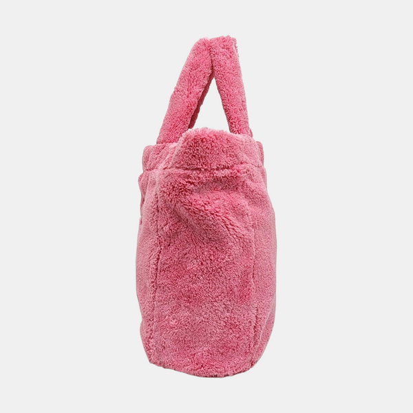 Wool Tote Bag Pink