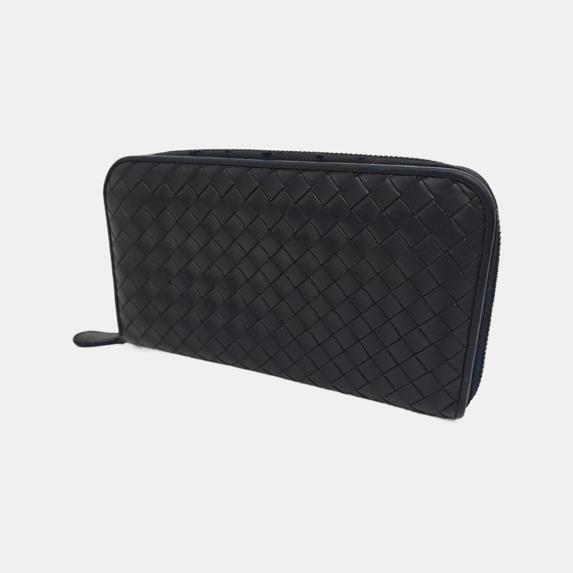 Calfskin Wallet Blue